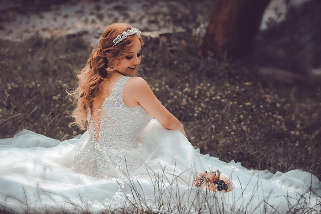The Process of Creating a Luxurious Beaded Wedding Dress