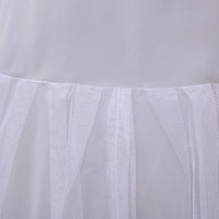 Stretch Waist Petticoat Two Hoop Crinoline For Mermaid Dress