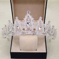 Accesorios de la boda de la tiara de la novia de la corona nupcial de cristal de la moda