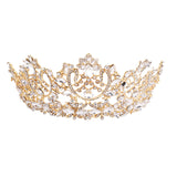 VLLUSISA Bridal Crowns Crystal Bride Tiaras For Wedding Party