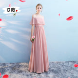 Multiple Styles Maxi Chiffon Bridesmaid Dresses Maid Of Honor Dresses