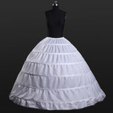 High Quality Ball Gown Crinoline Six-hoop Petticoat For Women Ball Dress