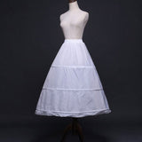 Women Stretch Waist Three-hoop Petticoats For Small Ball Gowns