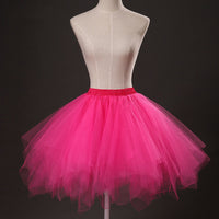 Kids Short Style Petticoat For Party Costume Children No Hoop Stretch Crinoline