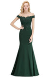 Sexy Off Shoulder Backless Evening Dresses Women Sheath Lace Top Evening Gowns