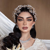 Luxury Crystal Bride Crowns Bride Headbands Wedding Hair Accessories