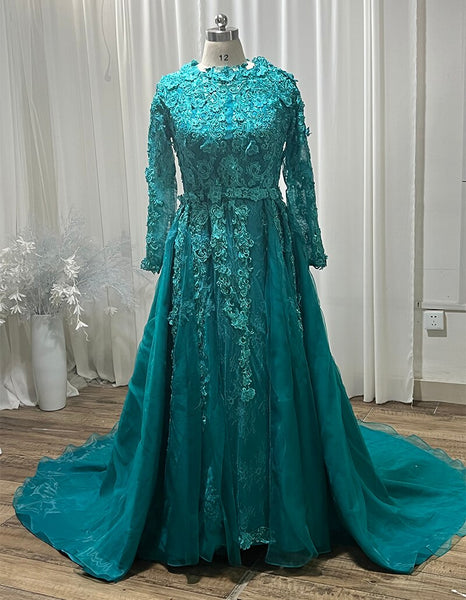 Muslim Evening Dresses VLLUSISA Muslim Evening Dresses VLLUSISA