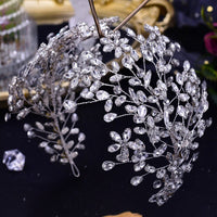 Luxury Crystal Bride Crowns Bride Headbands Wedding Hair Accessories