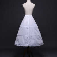 Women Stretch Waist Three-hoop Petticoats For Small Ball Gowns