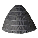 High Quality Ball Gown Crinoline Six-hoop Petticoat For Women Ball Dress