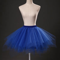 Kids Short Style Petticoat For Party Costume Children No Hoop Stretch Crinoline