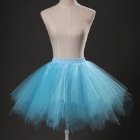 Kids Short Style Petticoat For Party Costume Children No Hoop Stretch Crinoline