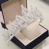 Accesorios de la boda de la tiara de la novia de la corona nupcial de cristal de la moda