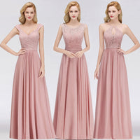 Fashion A Variety Of Styles Long Bridesmaid Dresses Ladies Lace Chiffon Wedding Party Gowns