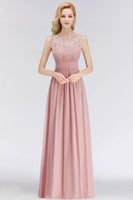 Fashion A Variety Of Styles Long Bridesmaid Dresses Ladies Lace Chiffon Wedding Party Gowns