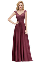 Fashion A Variety Of Styles Long Bridesmaid Dresses Ladies Lace Chiffon Wedding Party Gowns