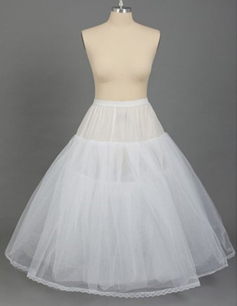 Three Layers Boneless Petticoat No Hoop Stretch Waist Crinoline