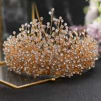 Fashion Bridal Crowns Bride Tiaras Bride Headbands Wedding Hair Accessories